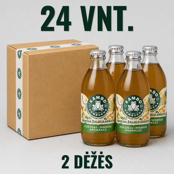 KOKOSAS • IMBIERAS • ANANASAS